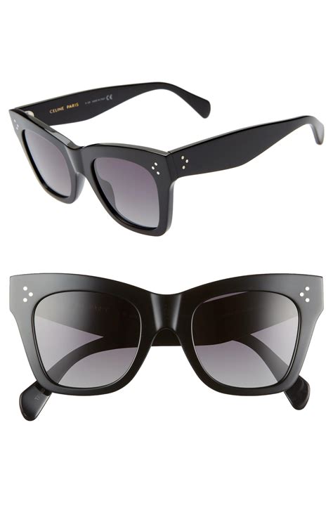 old celine square sunglasses|celine 50mm polarized square sunglasses.